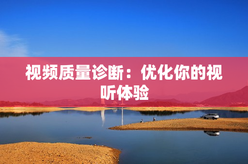 视频质量诊断：优化你的视听体验