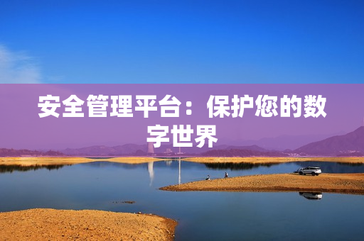 安全管理平台：保护您的数字世界