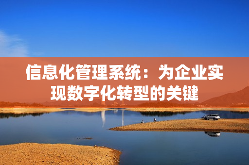 信息化管理系统：为企业实现数字化转型的关键