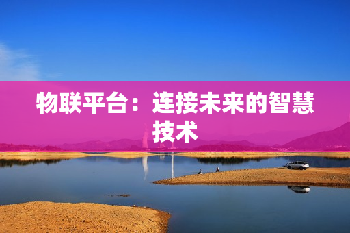 物联平台：连接未来的智慧技术
