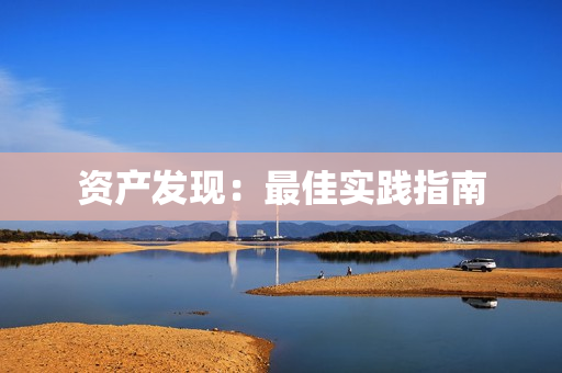 资产发现：最佳实践指南