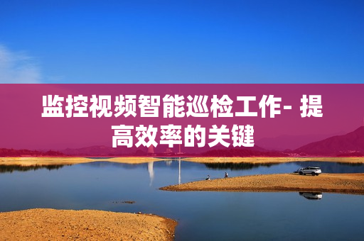 监控视频智能巡检工作- 提高效率的关键