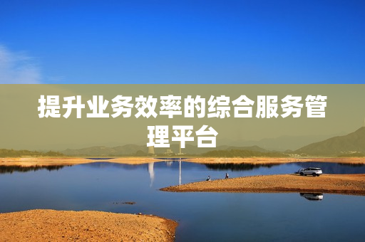 提升业务效率的综合服务管理平台