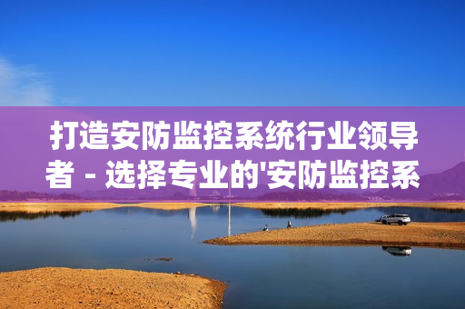 打造安防监控系统行业领导者 - 选择专业的'安防监控系统厂家'