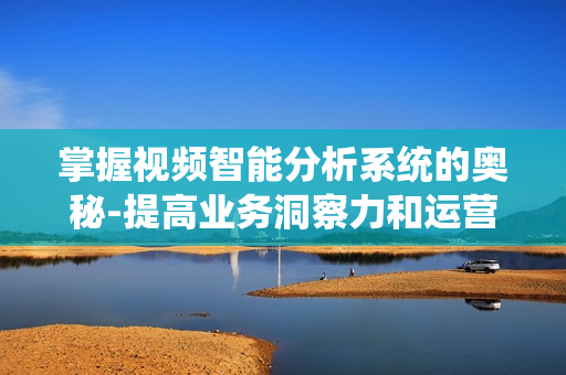 掌握视频智能分析系统的奥秘-提高业务洞察力和运营效率
