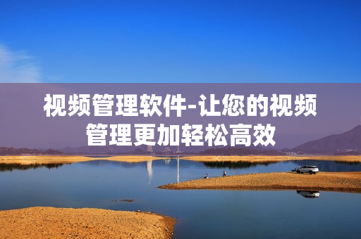 视频管理软件-让您的视频管理更加轻松高效