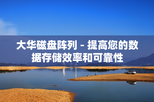 大华磁盘阵列 - 提高您的数据存储效率和可靠性