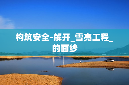 构筑安全-解开_雪亮工程_的面纱