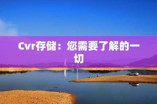 Cvr存储：您需要了解的一切