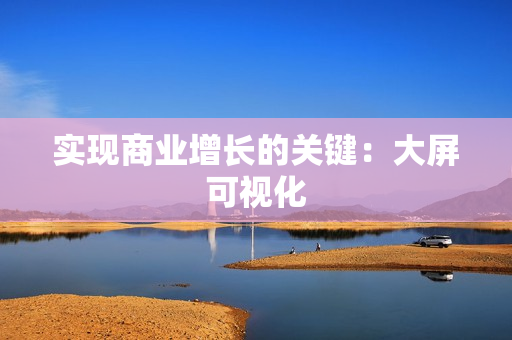 实现商业增长的关键：大屏可视化