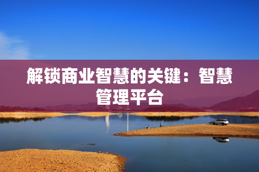 解锁商业智慧的关键：智慧管理平台