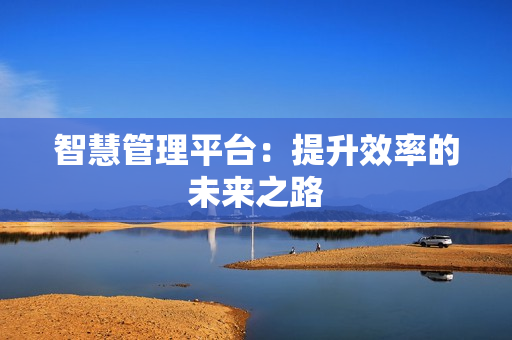 智慧管理平台：提升效率的未来之路