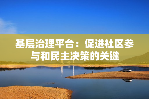 基层治理平台：促进社区参与和民主决策的关键