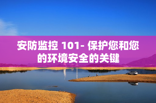 安防监控 101- 保护您和您的环境安全的关键