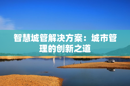 智慧城管解决方案：城市管理的创新之道