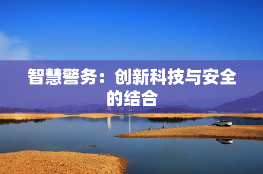 智慧警务：创新科技与安全的结合